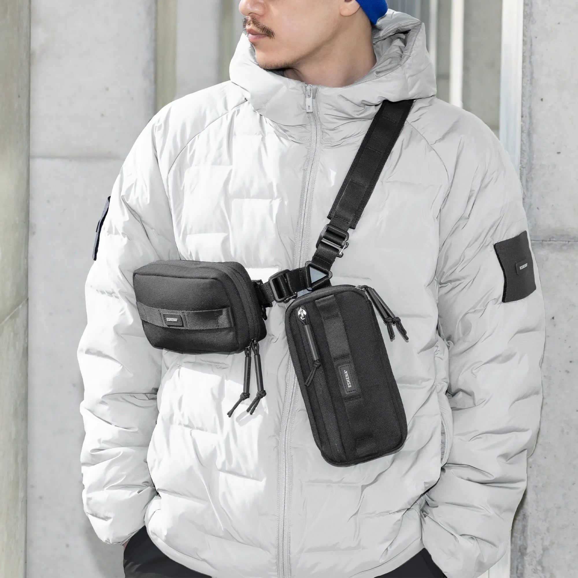 SnapZip™ Sling 1000D Cordura® BK