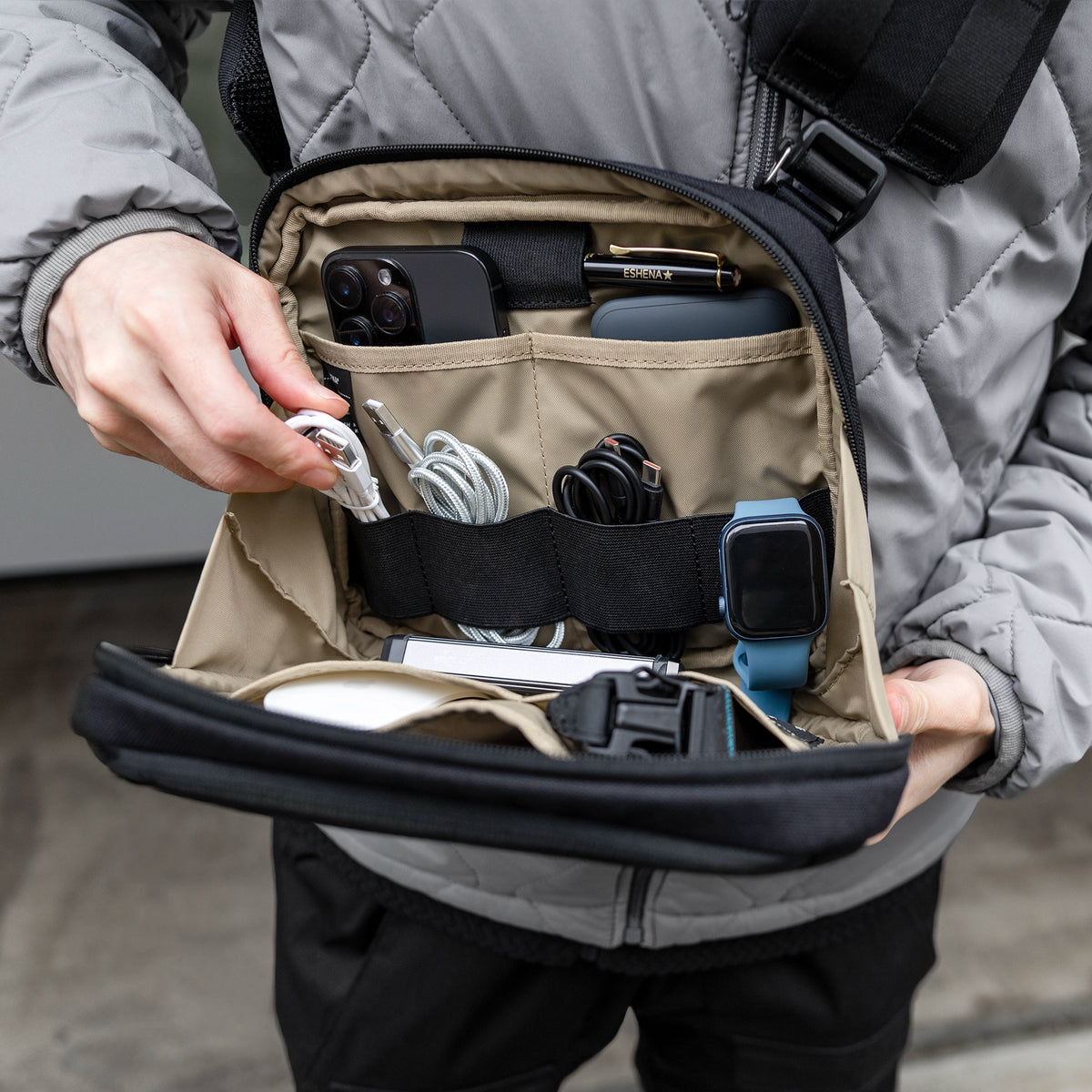 DualCore™ Padded Belt 1000D Cordura® BK