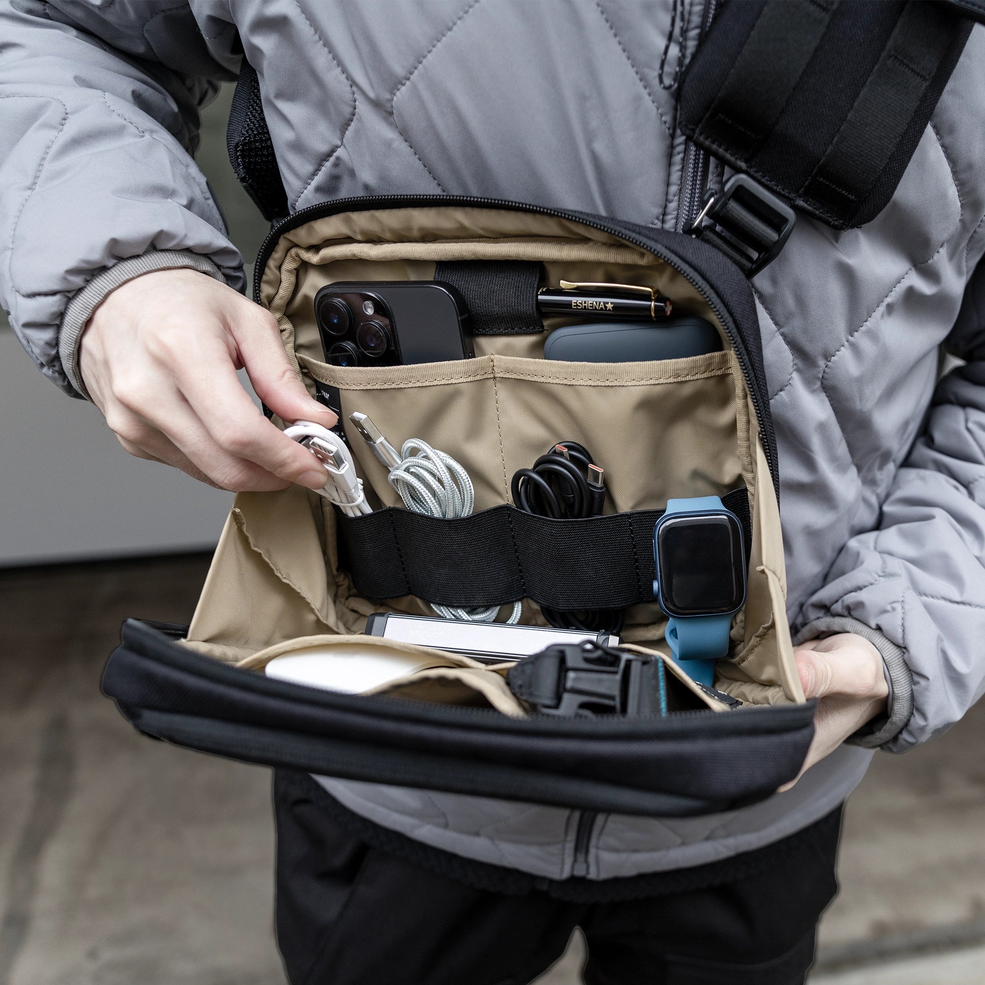 DualCore™ Padded Belt 1000D Cordura® BK