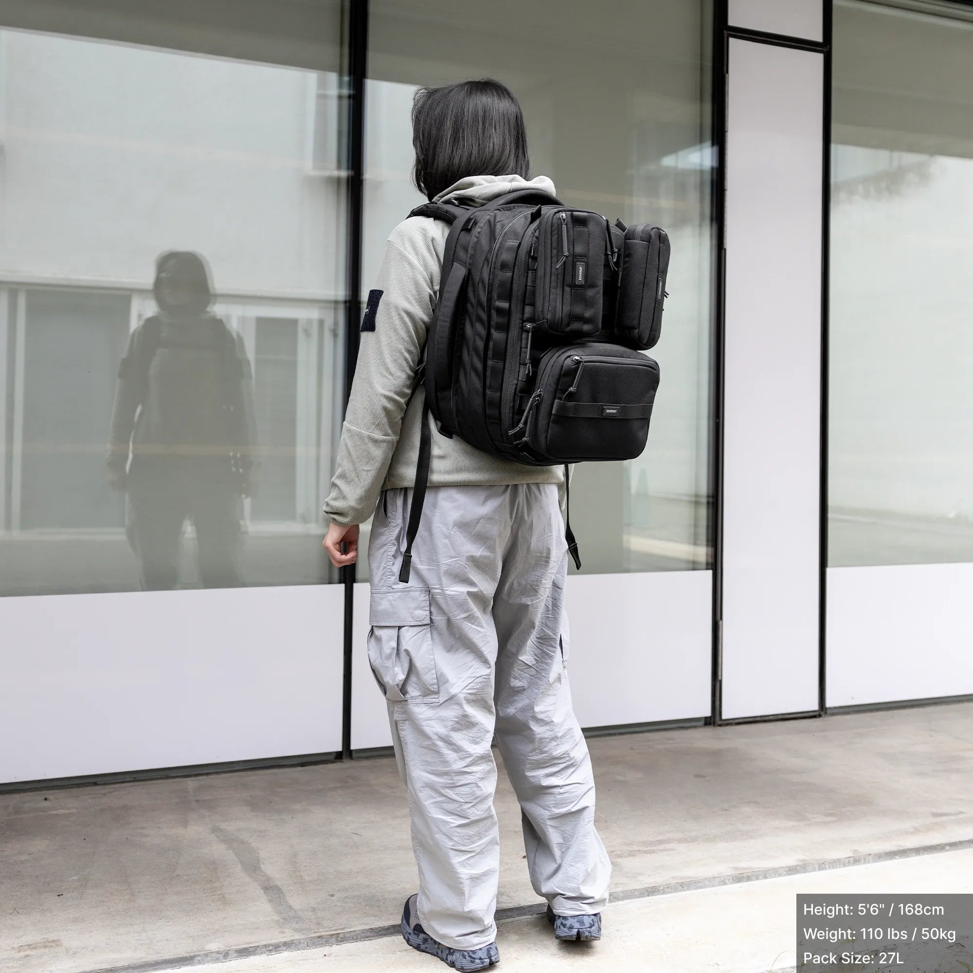 NoahFlex™ Pack 27L 1000D Cordura® Travel Bundle BK